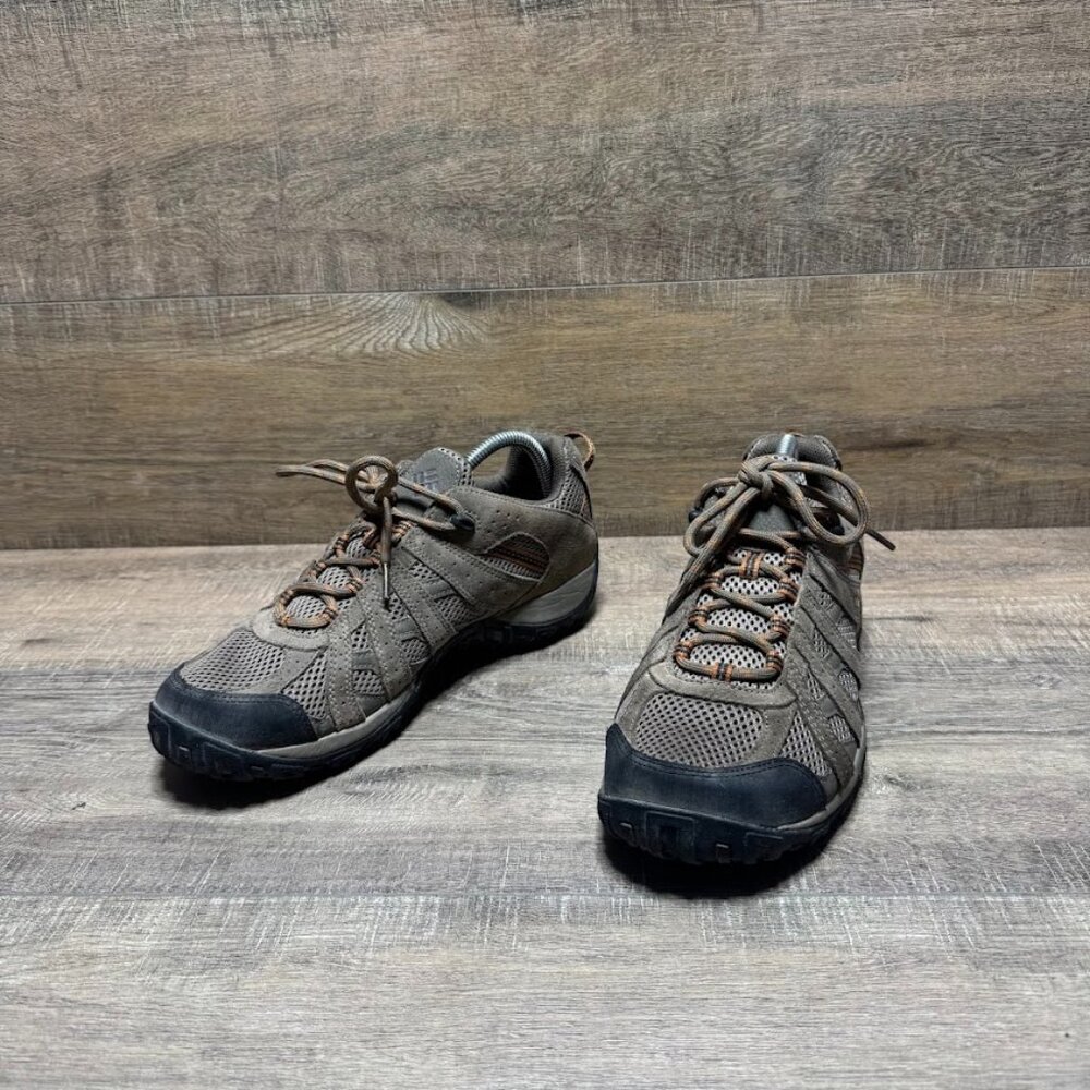 Columbia Redmond Brown Suede/Mesh Hiking Shoe Men's Size 10